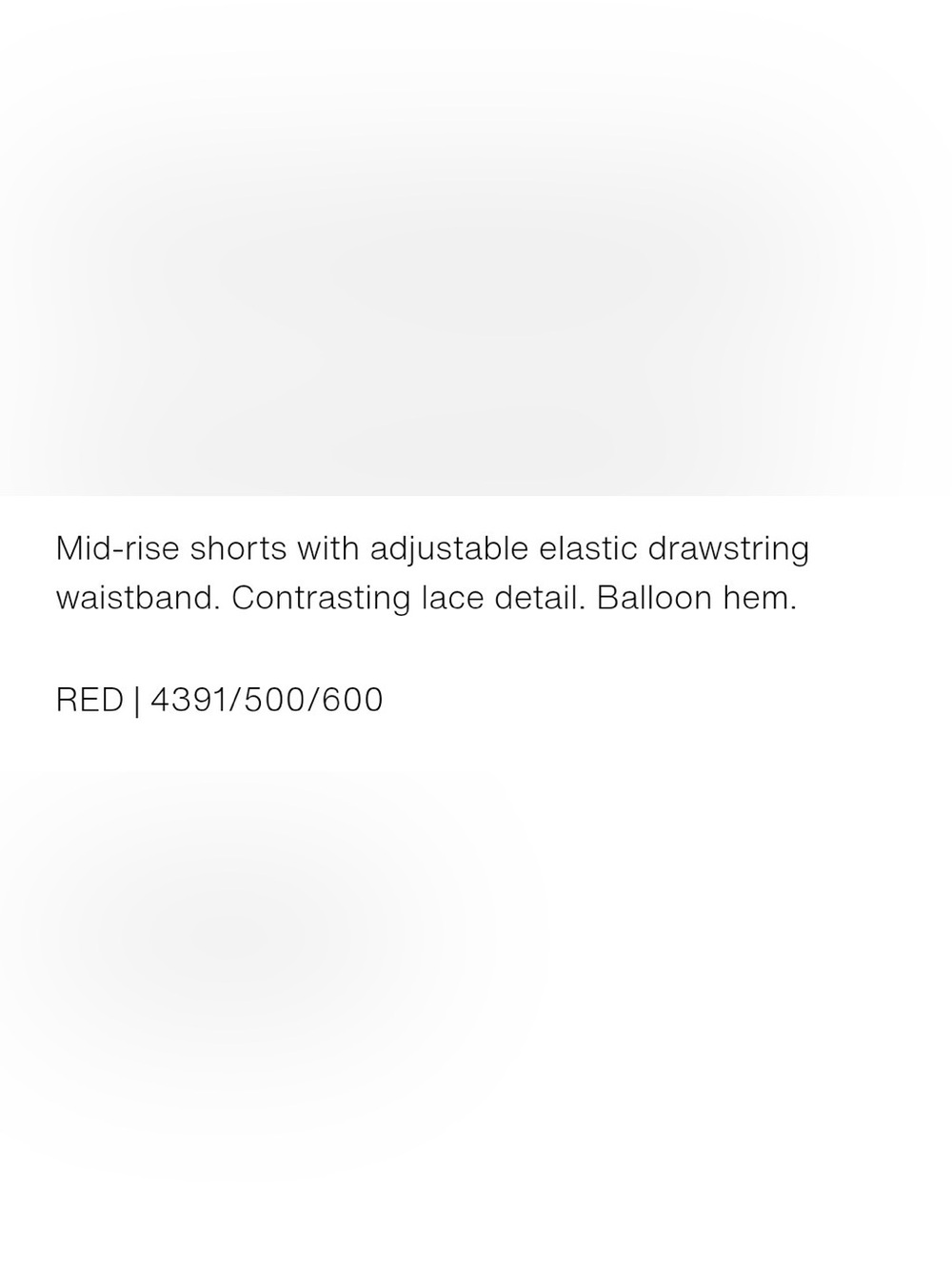 Zara Satin effect Balloon Shorts - Picture 7 of 7